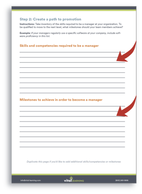 Succession Planning Process Template Path to promotion