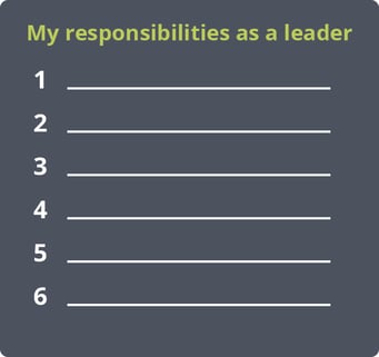 How to delegate responsibilities